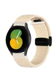 Huawei Watch Gt2 Gt2e Gt2 Pro Gt3 Se Elite Gt3 Pro Gt4 46 mm Uyumlu Flexi Hasır Magnet Kordon 22 mm - 1