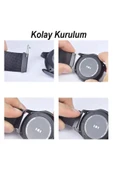 Xiaomi Mi Watch-mi Watch Color- Mi Watch S1 - Mi Watch S1 Active Tam Uyumlu 22 Mm Metal Hasır Kordon - 2
