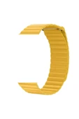 Apple Watch Magnet Deri Kordon 38-40-41mm (1 2 3 4 5 6 7 8 Se Tam Uyumlu) - 2
