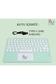 Tüm Cihazlarla (Apple-Samsung-Huawei-Xiaomi-Honor) Uyumlu Touchpadli Bluetooth Klavye - 6