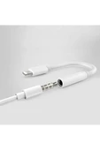 İphone Ipad İpod Uyumlu  Lightning to 3.5 mm Headphone Aux Jack Adapter Dönüştürücü - 3