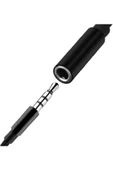 Type-c Girişli Tüm Cihazlarla Uyumlu Kablolu Kulaklık Çevirici Type-c To Headphone Jack Aux Çevirici - 3