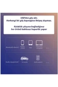 Bluetooth Wireless Bt5.1 Usb To 3,5mm Aux Araç Kiti Bluetooth Araç Sprial Kablolu Çevirici - 2