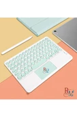 Tüm Cihazlarla (Apple-Samsung-Huawei-Xiaomi-Honor) Uyumlu Touchpadli Bluetooth Klavye - 1