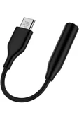 Type-c Girişli Tüm Cihazlarla Uyumlu Kablolu Kulaklık Çevirici Type-c To Headphone Jack Aux Çevirici - 2