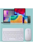 Samsung Galaxy Tab S9 FE Plus X610 12.4 '' İle Uyumlu Bluetooth Özellikli Klavye Mouse Set - 2