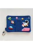 ıPad Pro 11 2./3./ ve 4. Nesil 11 inç Uyumlu Kılıf Astronot Figürlü Tablet Arka Çocuk Kılıfı - 3