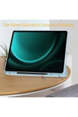 ıPad Air 5.Nesil10.9 inç İle Uyumlu Tablet Kılıfı Standlı Uyku Modlu Kalem Bölmeli Akıllı Kılıf - 4