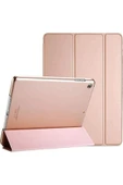 Apple iPad 7. 8. 9.nesil 10.2 Inç Uyumlu Yatay Standlı Sert P.c Arka Kapak Uyku Modlu Smart Kılıf - 1