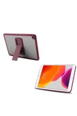 ıPad Air 4 Air 5 Air 6.Nesil 10.9 inç ile Uyumlu Kılıf Standlı Transparan Tasarım Tablet Kılıfı - 1
