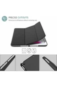 Ipad 7. 8. 9. Nesil 10.2 Uyumlu Kılıf Smart Case Yatay Standlı 360 Tam Koruma Kılıf - 4