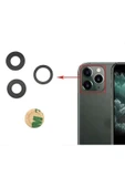 AXYA İphone 11 Pro Max Uyumlu Kamera Lensi Kamera Camı - 1