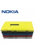 AXYA Nokia Lumia 920 Arka Pil Batarya Uyumlu  Kapak Sarı thumbnail 2
