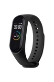 AXYA Xiaomi mi Band 3 Ve Mi Band 4 Silikon Kordon Siyah - 1