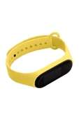 AXYA Xiaomi mi Band 3 Ve Mi Band 4 Silikon Kordon Sarı - 2