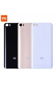AXYA Xiaomi Mi 5 Arka Pil Batarya Kapak Cam Siyah - 1