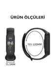 AXYA Xiaomi mi Band 3 Ve Mi Band 4 Silikon Kordon Sarı - 5
