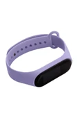 AXYA Xiaomi mi Band 3 Ve Mi Band 4 Silikon Kordon Koyu Mor - 2