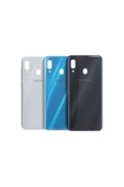 AXYA Samsung Galaxy  Uyumlu  A30 Arka Kapak Pil Batarya Kapağı Mavi thumbnail 2