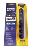 AXYA Termal Akım Korumalı Gb-103 Uzatma Kablosu Mg-101 10a-2500w - 3