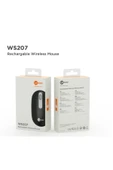 Lecco Lecoo WS207 Şarj Edilebilir Kablosuz Mouse-SİYAH - 1