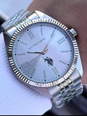 U.S.Polo Assn Çelik Kasa Ve Kordon 2 Yıl Garantili 3 Atm Suya Dayanıklı Erkek Kol Saati FS1096.01 thumbnail 1