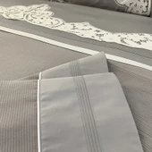 Beyaz İş li & Pamuklu Pike Takımı -6 parça - 2