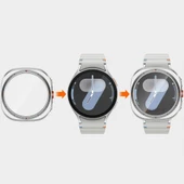 Samsung Galaxy Watch 7 44mm Ultra Dönüştürücü Kasa Koruyucu  Starlight thumbnail 3