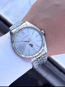 U.S.Polo Assn Çelik Kasa Ve Kordon 2 Yıl Garantili 3 Atm Suya Dayanıklı Erkek Kol Saati FS1096.01 thumbnail 2