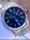 U.S.Polo Assn Çelik Kasa Ve Kordon 2 Yıl Garantili 3 Atm Suya Dayanıklı Erkek Kol Saati FS1096.02 thumbnail 1