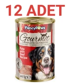 Fancy Paws Kuzu Etli Yetişkin Köpek Konserve Maması x 12 Adet thumbnail 1