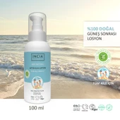 INCIA 100% Natural After Sun Losyon Güneş Sonrası Organik Aloe Vera Nemlendirici Rahatlatıcı 100 ml - 2