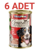 Fancy Paws Kuzu Etli Yetişkin Köpek Konserve Maması x 6 Adet thumbnail 1