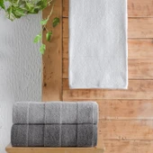 Schafer Home Solid Jakarlı Havlu 50x90-Beyaz - 1