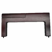 Ahşap Mıknatıslı Çanta Bursu Dikdörtgen ALT300 Kahve - 3