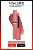Loreal Paris Infaillible Laque Resistance Likit Parlak Ruj - 600 Le Nu Rose thumbnail 1