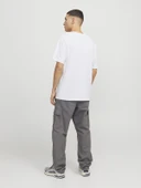 JACK JONES Yazı Baskılı Erkek Tişört 12268477 - 4