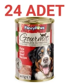 Fancy Paws Kuzu Etli Yetişkin Köpek Konserve Maması x 24 Adet - 3
