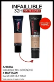LOréal Paris Infaillible 24H Matte Cover Yüksek Kapatıcı Fondöten - 155 Natural Rose - 3