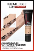 LOréal Paris Infaillible 24H Matte Cover Yüksek Kapatıcı Fondöten - 155 Natural Rose - 2