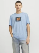 JACK JONES Yazı Baskılı Erkek Tişört 12268477 - 2