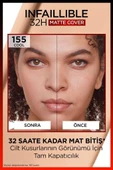 LOréal Paris Infaillible 24H Matte Cover Yüksek Kapatıcı Fondöten - 155 Natural Rose - 6