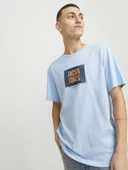 JACK JONES Yazı Baskılı Erkek Tişört 12268477 - 3