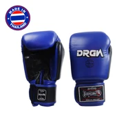 DragonDo DRGN-MG3 Hakiki Deri Boks Eldiveni Mavi Muay Thai Eldiveni - 1
