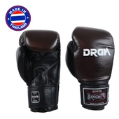 DragonDo DRGN-G4 Hakiki Deri Boks Eldiveni Muaythai Kick Boks Eldiveni Kahverengi - 1