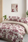 Çift Kişilik Nevresim Takımı Helena Krem - 200x220 - 1