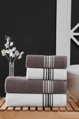 4 Lü Banyo Havlusu Seti Elvin - 70x140 - 2