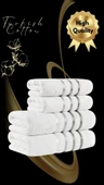 Banyo Havlu Seti 4 Lü Bale Premium - 70X140cm x2 / 50x90cm x2 - 7