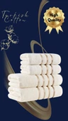 Banyo Havlu Seti 4 Lü Bale Premium - 70X140cm x2 / 50x90cm x2 - 5
