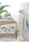 Plaj Havlusu 4 Lü Havlu Takımı Torshon Korent 40x80 - 70x140 - 1